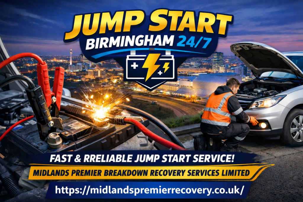 Jump Start Birmingham 24/7 , Fast Response Times Across Birmingham